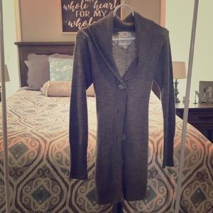 Gray Long sweater